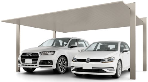 カーポートSC ワイド《 2台 》」の概算見積り｜カーポート全国販売