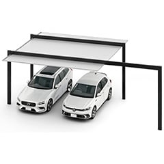 カーポートSC 2台用 梁延長《 2台 》