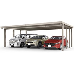 カーポートST 3000タイプ 3台用