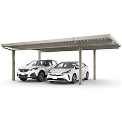 カーポートST 3000タイプ 2台用 間口延長