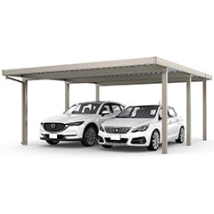 カーポートSW 900タイプ 2台用 奥行延長