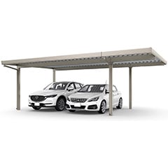 カーポートSW 900タイプ 2台用 間口延長