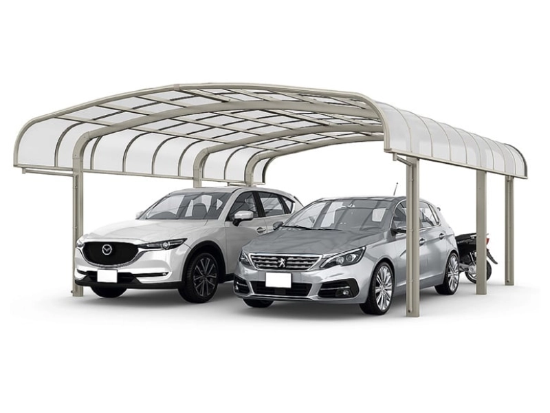 フーゴR袖壁 2台用 ワイド延長