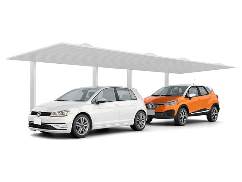 カーポートSC 2台用 縦連棟