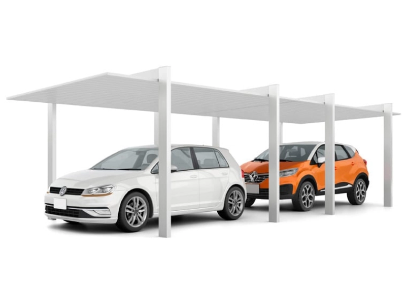 カーポートSC1500 2台用 縦連棟