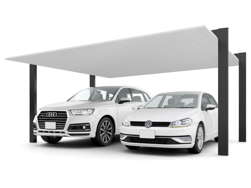 カーポートSC1500 2台用 ワイド