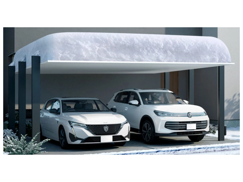 カーポートSC3000 2台用 ワイド