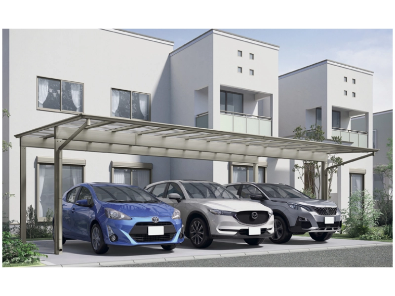 フーゴF 3台用 柱奥行移動