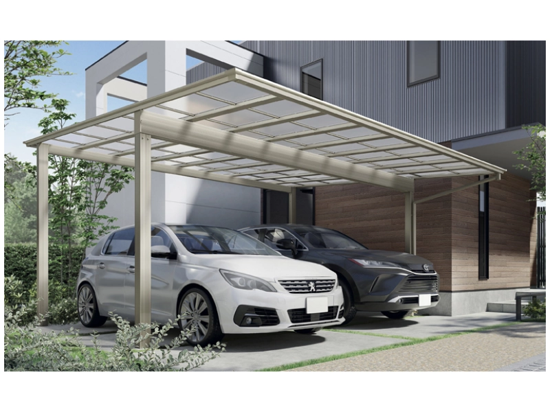 フーゴF 2台用 柱奥行移動