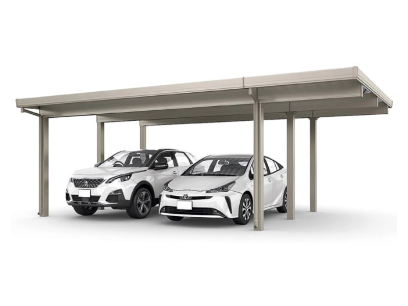 カーポートST4500 2台用 間口延長