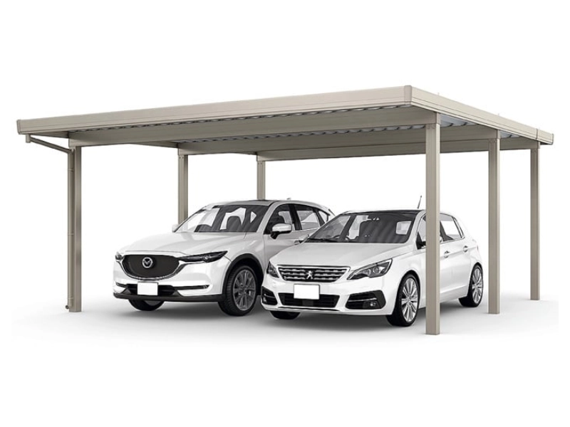 カーポートSW900 2台用 奥行延長