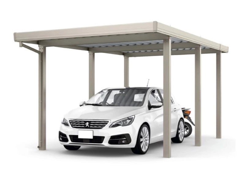 カーポートSW1500 1台用 奥行延長