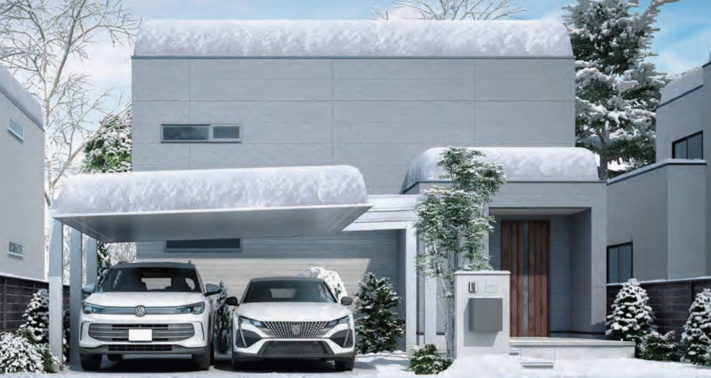 カーポートSC1500と3000はすべて基準風速V0=46m/sと最強クラスの強度