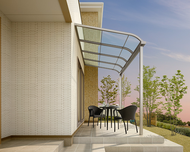 まずは基本から。お庭の屋根の代表格「テラス屋根」とは？