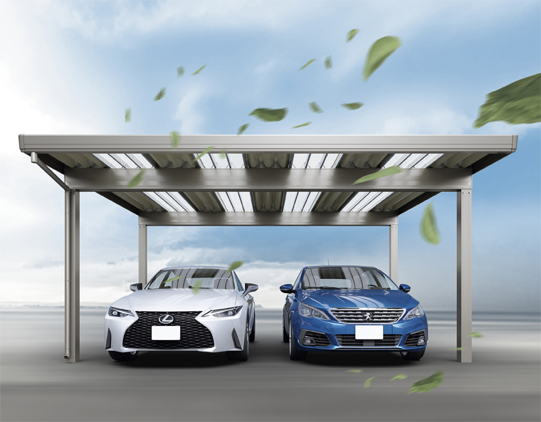 屋根材で変わる快適性！スチール折板とポリカーボネート折板の違いとは？