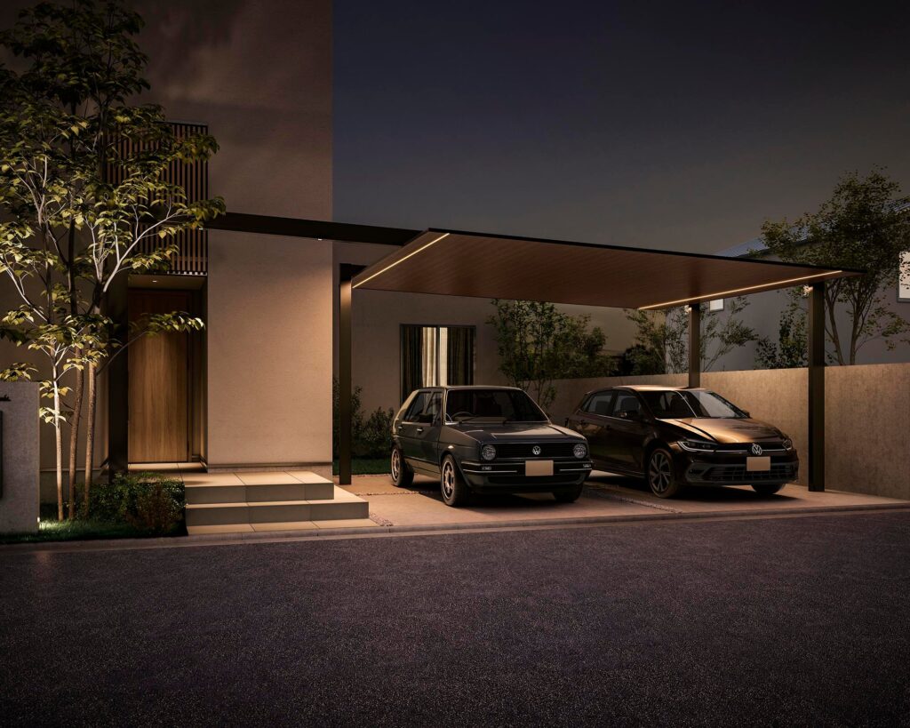 「梁延長（はりえんちょう）タイプ」で使い勝手とデザイン性をさらに向上！