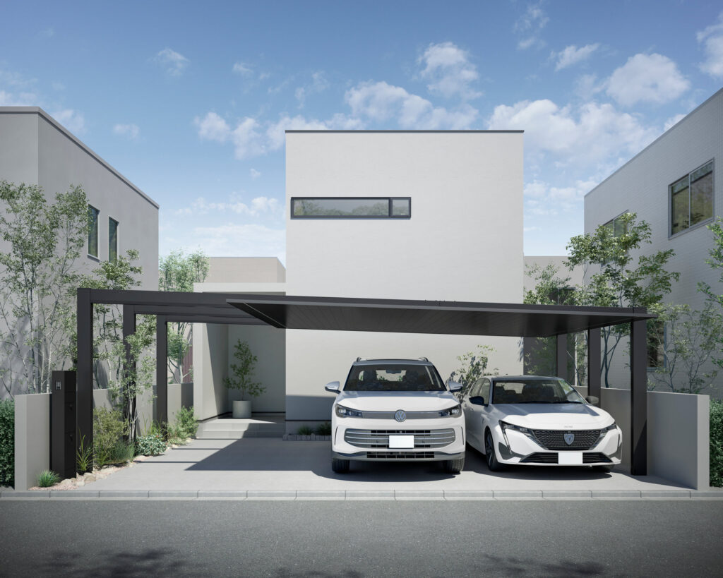 【LIXIL カーポートSC】デザイン性と機能美を追求したパイオニア