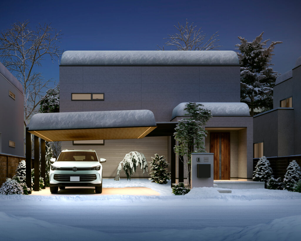 積雪地域への対応と耐風圧強度