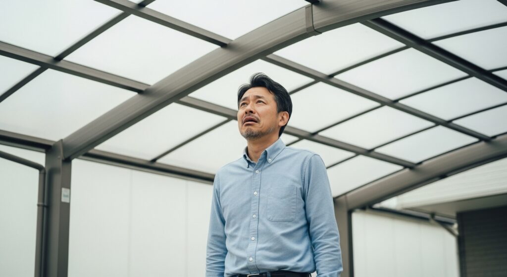 「こんなはずじゃなかった…」ポリカーボネート屋根の強度と寿命のリアル
