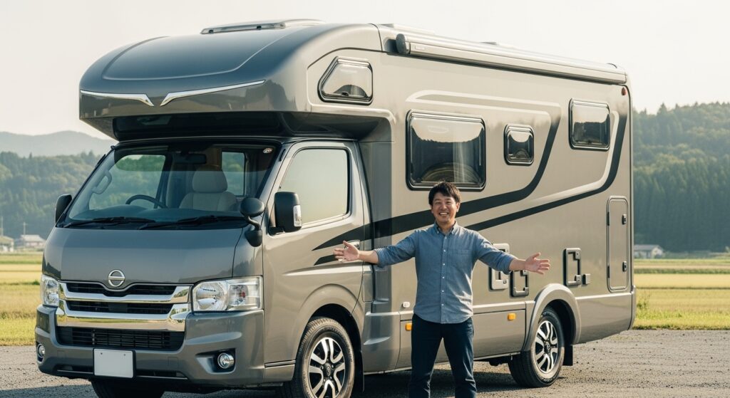 H35超ロング柱なら有効高3.5m!憧れのキャンピングカーも余裕で駐車