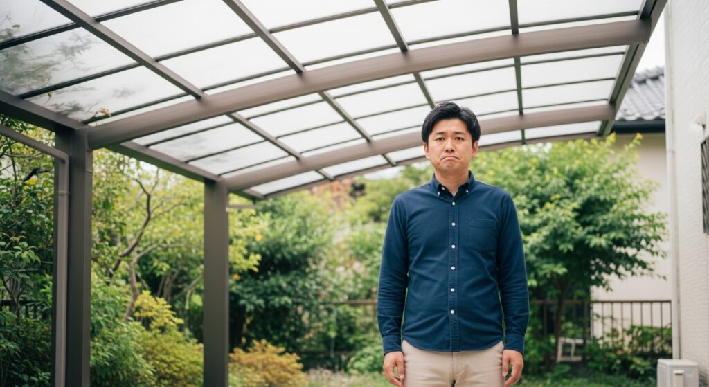 長年の悩み…ポリカーボネート屋根の「ここが残念」ポイント