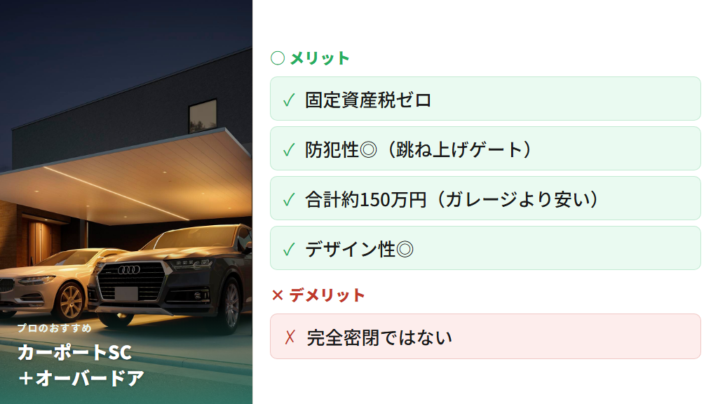 税金ゼロの最強構成