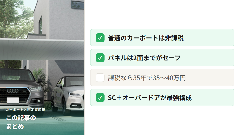 記事の要点チェックリスト