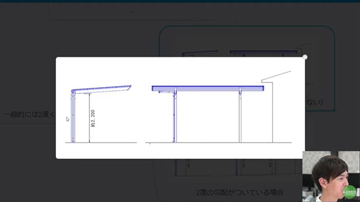土間勾配なし