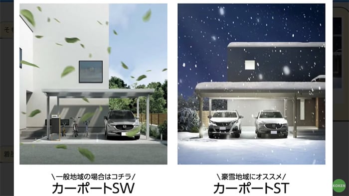 カーポートSW・ST